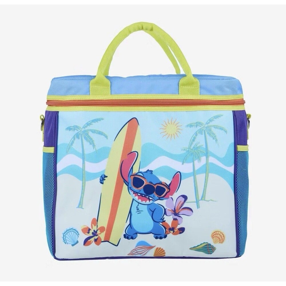 Disney Lilo & Stitch 6.3 Gal Insulated Cooler Bag Blue NEW